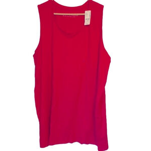 Penningtons Bnwt relaxed fit pink tank top size 3X